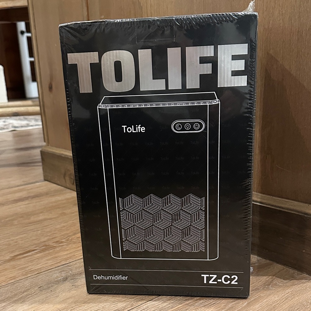 ToLife Black Dehumidifier TZ-C2 Factory sealed never used